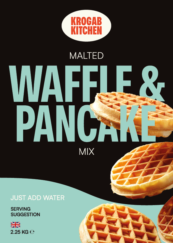 Malted Waffle and Pancake Mix - Just Add Water - 13.5kg Box